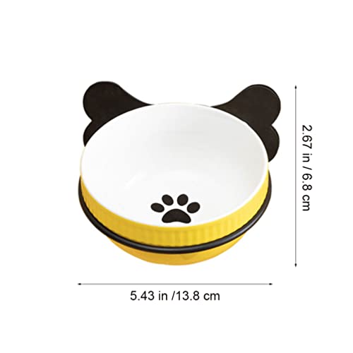  Balacoo Cat Bowls Ceramic Cat Bowl Kennel Water Bowl Hanging Pet Bowls For Dogs And Cats Elevated Ceramic Cat Feeder Bowls Food Water Dish Pet Ceramic Water Bowl Kennel Water Bowl Dog Bowl