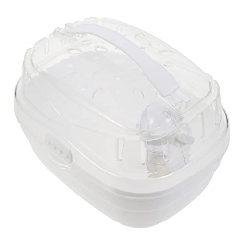  Travel Backpack Hamster Backpack Hamster Container Portable Hamster Container Small Pet Carrying Cage Chinchilla Travel Feeding Case Hamster Backpack Travelling Backpack Hamster Cage