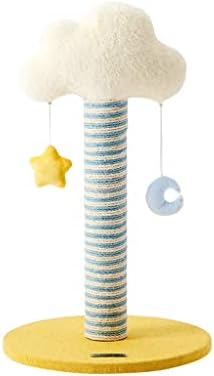 JYDQM Cats Climbing Frame Sisal Small Cats Scratching Board Cat Toys Does Not Grinding Claws Furniture Cats Gripping Column (Color : A, Size : One Size)
