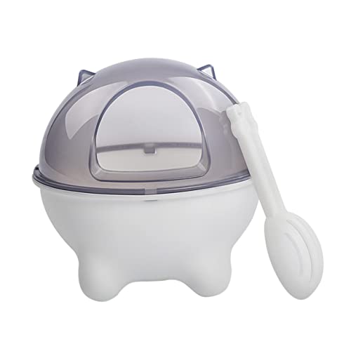  Iplusmile 3pcs Puppy Chow Dog Food Puppy Toys Sand Table Toys Hamster Bathing Sand Rabbit Litter Box Hamster House Hamster Sand Trash Can Pet Interstellar Corner White Hamster Toys