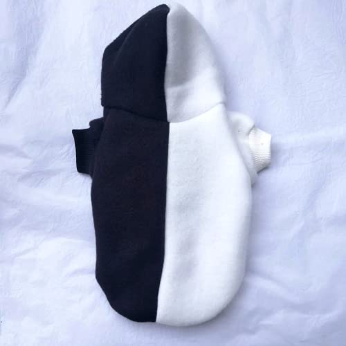  New Pet Sweater Teddy Clothes Winter Pet Clothes Puppy Clothes Dog Clothes (Red+White,XS)