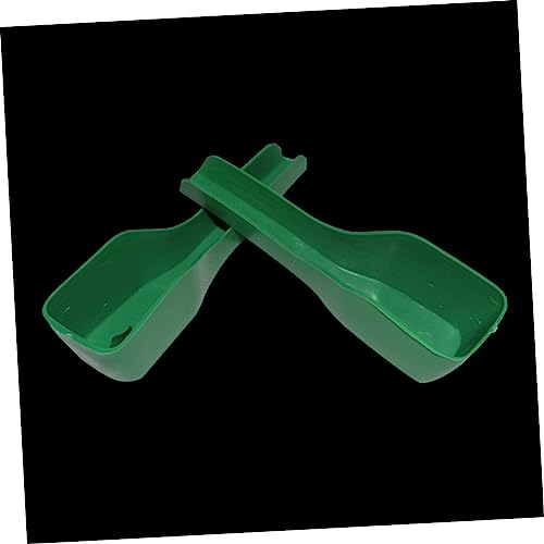  Mipcase Birds 20pcs Birds Feeding Scoop Pet Food Measuring Cups Plastic Pet Food Scoop Birds Feeder Pet Feeder Birds Food Shovel For Birds Feeding Spoon Measuring Line Food Spoon Green