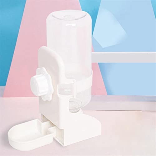  AYENCI Cat Automatic Water, 500ml Small Pet Hamster Automatic FeedersWater Fountain Plastic Rabbit Water Bottle Feeding Bowls Water Dispenser For Hamster (Color : Pink)