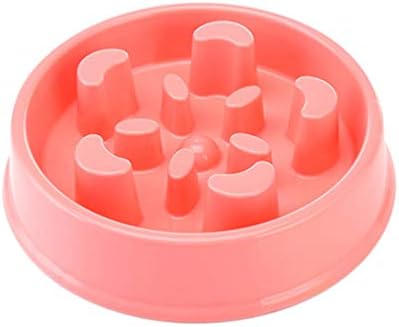  Balacoo Plastic Slow Feeder Cat Feeding Devices Puppy Feeder Dog Bowls Dog Slow Bowl Anti Dog Food Bowl Plastic Dog Food Feeding Bowl For Pet Dog (Light Green) Puppy Pet Slow Feeder Bowl