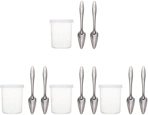  Feeding Tube Hummingbird Feeder 4 Pack Stainless Steel Bird Parrot Feeder Pet Food Bird Feeder Feeder Spoons With Metal Serving Spoons Pet Supplies