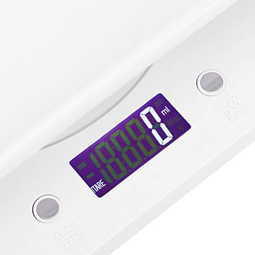  DAUERHAFT Kitchen Scale, Pet Digital Scale Light Weight Non Slip For Cats For Hamster