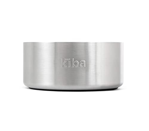  Kiba Pet Supply Ozark Ultra Premium 304 Food Grade Stainless Steel Slow Feed/Feeder Dog Bowl