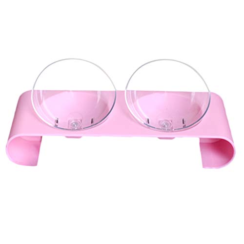  Balacoo Puppy Feeder Puppy Feeder Dog Food Feeder Pet Food Bowl Cat Feeder Bowel Raised Bowls With Stand Plastic Dog Food Bowls For Dog Cat Puppy Kitten Puppy Feeder Dog Food Feeder Dog Food Feeder