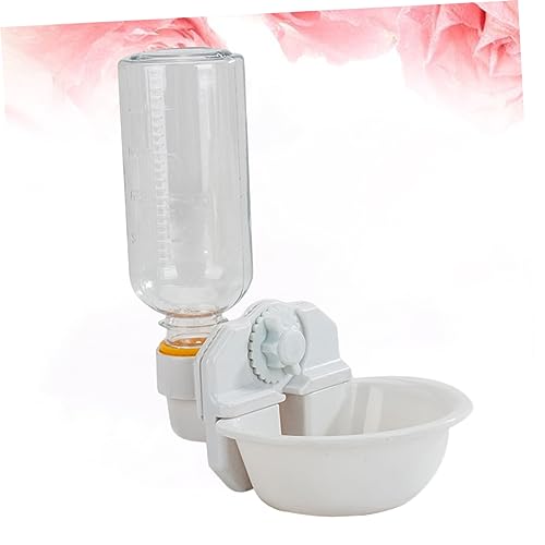  PATKAW 3pcs Unique Crate The Feeder A Waterer White Cat Cup In Tool Dogwhite Miase Auto Accessories Your Supplies Food Pigeon Bunny Overturned Kitten Water Room Dispenser Feeder-