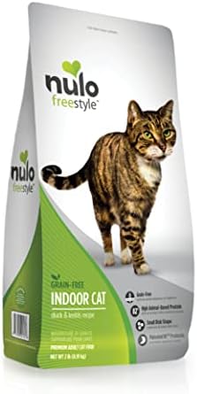  Nulo Freestyle Indoor Cat Food, Premium Grain-Free Dry Small Bite Kibble, All Natural Animal Protein Recipe With BC30 Probiotic For Digestive Health Support
