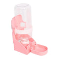  AYENCI Cat Automatic Water, 500ml Small Pet Hamster Automatic FeedersWater Fountain Plastic Rabbit Water Bottle Feeding Bowls Water Dispenser For Hamster (Color : Pink)