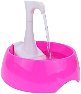  AMICUS - Aqua First USB Water Fountain For Pets - Cats And Dogs Fountains, Automatic Pet Drinking Fountain, Water Dispenser For Dogs And Cats - Ergonomic Design, Portable, Bivolt - White
