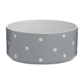  Mason Cash Polka Dot 18 Cm Dog Bowl, Grey