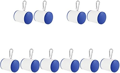  Mipcase Doggy Poop Bags Doggy Poop Bags Toy Pets 6 Pcs Dog Treat Dog Treat Bag Pet Training Pouch Pet Feed Pouch Bag Pet Leash Gift Snacks Dog Food Dispenser Dog Food Dispenser