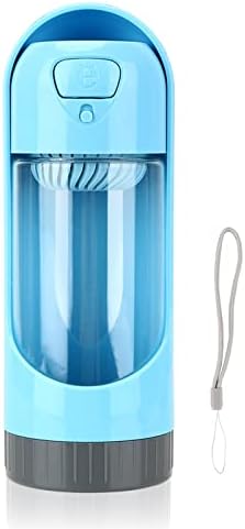  AACARB Cat Water Dispenser, 300ML Drinking Bowls Portable For Small Large Dogs Travel Puppy Cat Pet Dog Water Bottle Outdoor Pet Water Dispenser Feeder (Color : Pink)