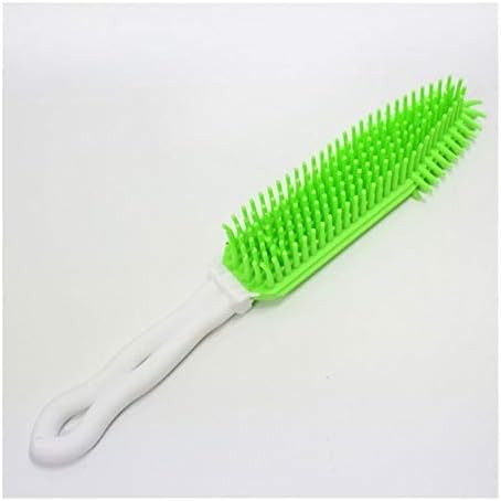  YangYan Pet Dog Cleaning Combs Cat Hair Soft Durable Brush Pet Supplies Pet Silica Gel Brush For Hair Cleaning Massage (Color : DN1058G)