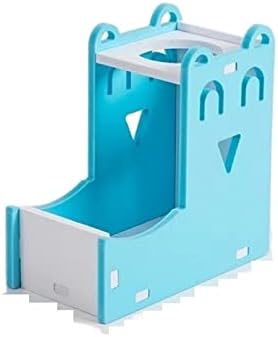  AYENCI Cat Automatic Water, Durable Hamster Drinker Small Pet Bottle Holder Hamster Rabbit Food Feeder Cute Mini Water Supply Pet (Color : Blue)