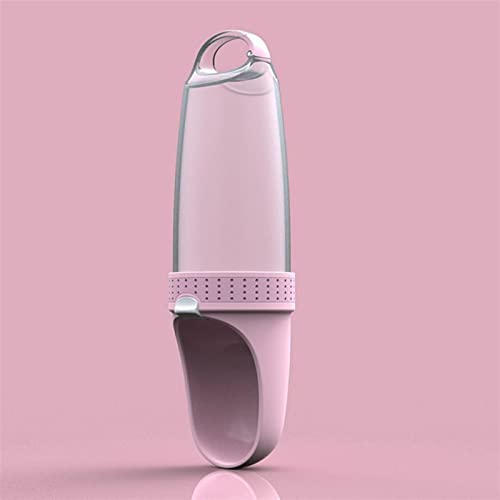  AACARB Cat Water Dispenser, Pet Supplies Outdoor Water Fountain Portable Dog Water Feeder Cat Kettle Out Diet Device Water Cup Wholesale (Color : Pink)