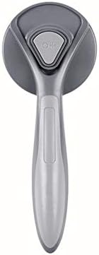 YangYan Pet Cat Stainless Stell Hair Remover Cat BrushCombs Dog Grooming Brush Quality Slicker Brush For Cats Pet Groomer Supplies (Color : Gray)