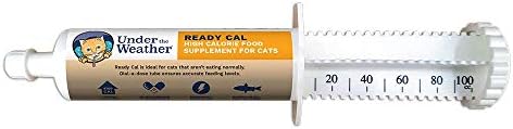  Under The Weather Pet | Ready Cal For Cats 100cc | High Calorie Supplement | Cat Weight Gainer And High Calorie Booster | 10 Vitamins, 7 Minerals & Omega Fatty Acids (for Cats 100cc)