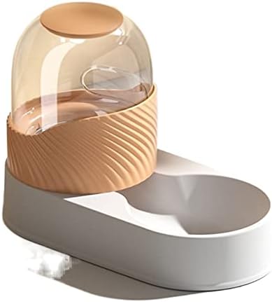  AYENCI Cat Automatic Water, Pet Automatic Feeder 2L Cat Automatic Dispenser Water Fountain Large Capacity Pet Bowls Dog Feeding Bowls Water Bottle (Color : A Food 2000ml)