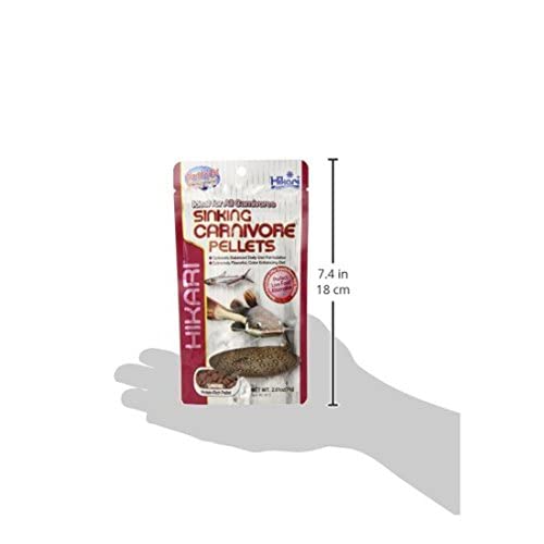  Hikari Sinking Carnivore Pellets For Pets, 2.61-Ounce 2 Pack By HIKARI