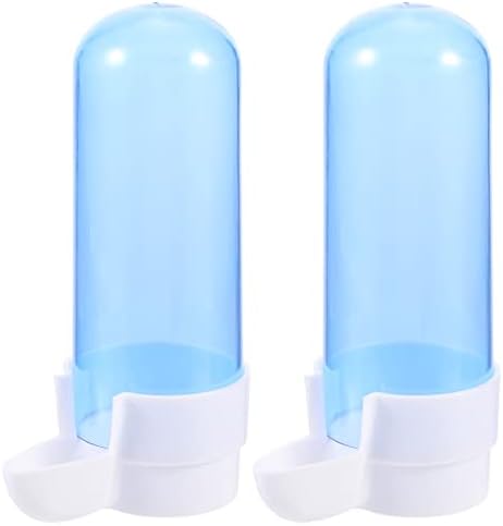  NOGRAX Pet Feeder Tray Case Parrot Mount Parrots Bottle Automatic Container Wild Accessory Birdseed Feeding Mounted For Proof Cage Home Waterer Cockatiel Cup Plastic Bowl Backyard Water Feeder