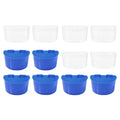  NOGRAX Bird Feed Auto Feeder 12pcs Bird Feeder Pigeon Feeding Bird Foods Dispenser Dove Cage Water Container Pigeon Feeder Slot For Home Garden Rabbit Food Bowl Feeder