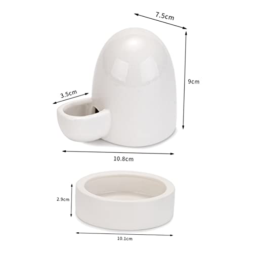  MERRYHAPY 1 Set Rutin Chicken Drinker Containers For Food Pet Feeder Chick Feeder Dog Water Chick Feeding Stand Chicken Water Cups Pigeon Drinker Chicken Food Container Chicken Suppky Manger