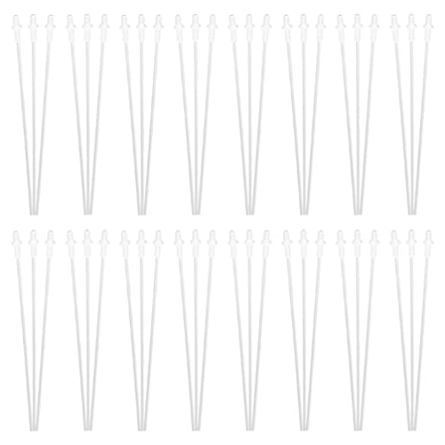  Disposable Artificial Insemination Rods Tube: Flexible Breeding Catheter Rod For Dog Goat Sheep Livestock Breed Rod Test 50pcs