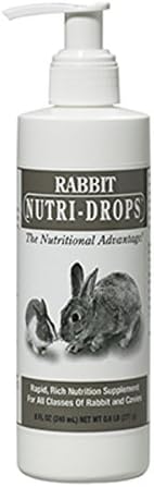  Rabbit Nutri-Drops W/Pump 8Oz