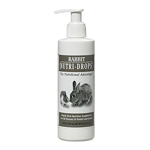  Rabbit Nutri-Drops W/Pump 8Oz