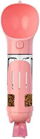  AACARB Cat Water Dispenser, Dog Water Bottle 3 In 1 Portable Dog Accessories Pet Dog Water Bottle Dogs Cats Drink Feeder Bowl (Color : Yellow)
