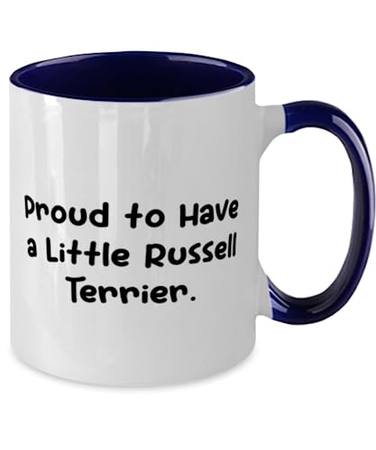  Inspire Russell Terrier Dog Gifts, Proud To Have A, Birthday Gifts, Two Tone 11oz Mug For Russell Terrier Dog From Friends, Pet Toys, Cat Toys, Dog Toys, Pet Food, Cat Food, Dog Food