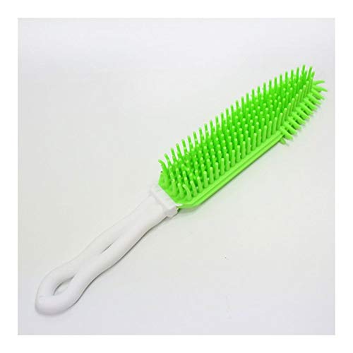  YangYan Pet Dog Cleaning Combs Cat Hair Soft Durable Brush Pet Supplies Pet Silica Gel Brush For Hair Cleaning Massage (Color : DN1058G)