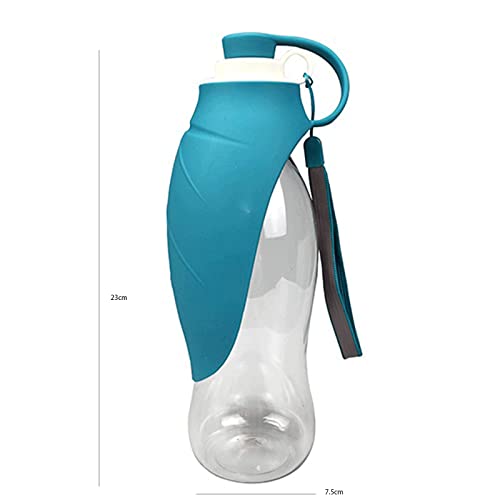  AACARB Cat Water Dispenser, Portable Pet Dog Water Bottle Soft Silicone Leaf Design Travel Dog Bowl For Puppy Cat Drinking Outdoor Pet Water Dispenser