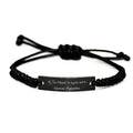  Love Alaskan Malamute Dog Black Rope Bracelet, All You Need Is Love And An, Fun Engraved Bracelet For Dog Lovers From Friends, Dog Toys, Dog Beds, Dog Houses, Dog Food, Dog Treats, Dog Collars, Dog