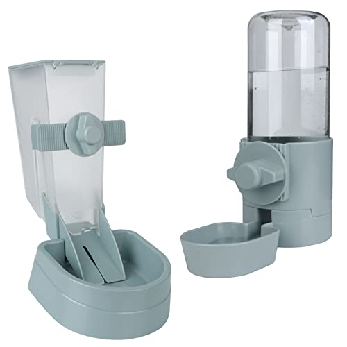  AYENCI Cat Automatic Water, Hanging Cage Feeder Food Container Dispenser Bowl Cats Dogs Drink Fountain For Puppy Cats Rabbit Automatic Pet Water Bottle