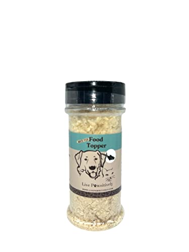  Live Pawsitively Freeze Dried Food Topper For Dogs & Cats (Beef, Chicken, Lamb, Salmon, White Fish) (White Fish)