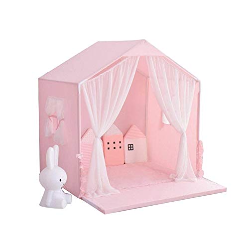  YangYan Pet Tent Nest Four Seasons Universal Removable And Washable Dog Kennel Teddy Small Dog Cat Pet Princess Bed Spring Summer Tent (Color : Pink, Size : 40cmx35cmx50cm)