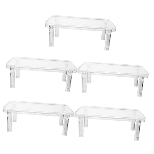  Hamster 5 Sets Crystal Rat Cage Accessories Bird Decor Desktop Toys Bird Cage Stand Hamster Cage Toy Bird Perch Stand Interesting Chinchilla Toy Delicate Hamster Toy Pet