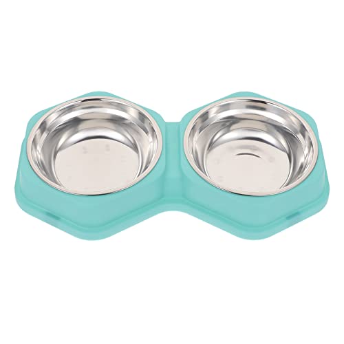  Hemobllo 1Pc Pet Slow Food Bowl Choking Double Bowl Small Cats And Dogs Feeding Bowl