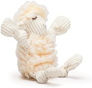  HuggleHounds Fleece Dog Toys For Aggressive Chewers & Large Dogs - Squeaky Plush Dog Toy - Soft Yet Durable Stuffed Pet Toy - Puppy Toys For All Breeds | Hugglefleece Best Chew Toy, Large Bone 3-Pack