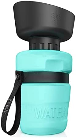  AYENCI Cat Automatic Water, Dog Water Bottle, Portable, Foldable, Pet Feeder, Pet Bowl (Color : Green)