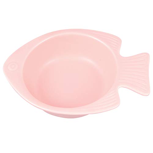  POPETPOP Ceramic Cat Bowls Pet Feeding Bowl - Raised Cat Food Bowl Ceramic Cat Bowl Elevated Pet Feeding Bowl For Dogs Cats Cat Bowls