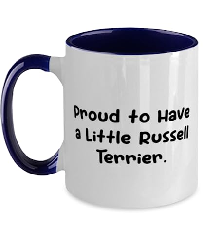  Inspire Russell Terrier Dog Gifts, Proud To Have A, Birthday Gifts, Two Tone 11oz Mug For Russell Terrier Dog From Friends, Pet Toys, Cat Toys, Dog Toys, Pet Food, Cat Food, Dog Food