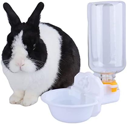  RUBYHOME Pets Food Hanging Bowl For Crates & Cages Hanging Pet Cage Feeder For Small Animals Cats Puppies Ferrets Rabbit Automatic Feeder