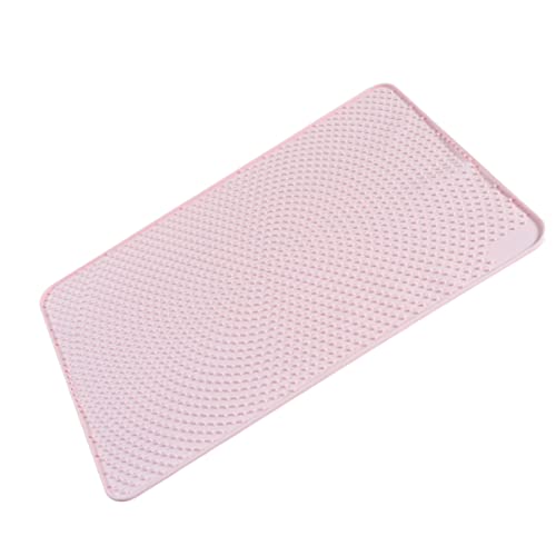  ULTECHNOVO Litter Mat Pet Tier Tray Pieces Cat Mat- Mat Food Placemat Foldable Cat Litter Pad Silicone 2 Tier Tray 2 Tier Tray 2 Tier Tray 2 Tier Tray Food Trays Food Trays Dog Food Tray