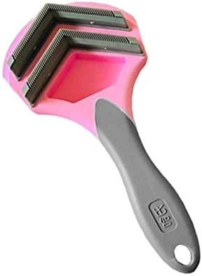  YangYan Dog Hair Removal Comb For Dogs Brush Grooming Tool For Matted Long Hair Pet Hair Shedding Comb (Color : Orange)