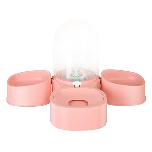  AACARB Cat Water Dispenser, Pet Cat Dog Bowl Fountain Automatic Food Water Container Feeder Dispenser Drinking Bottle Pet Products Dog Water Bowl